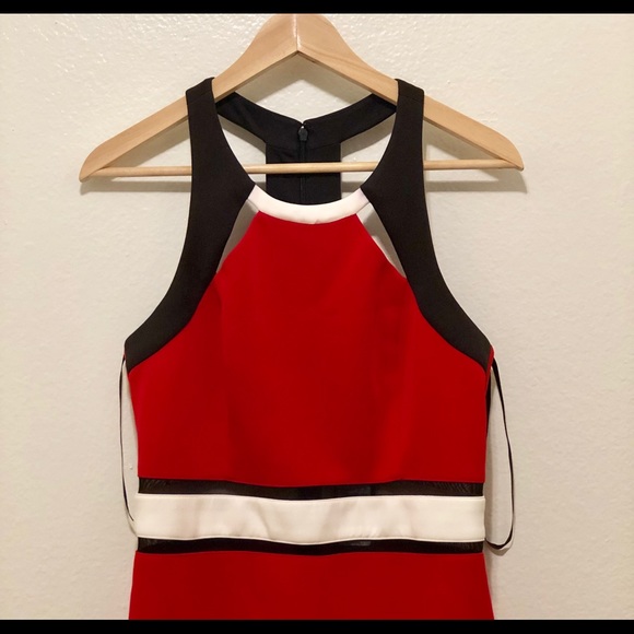 Guess - Red/Black Dress - Picture 3 of 8